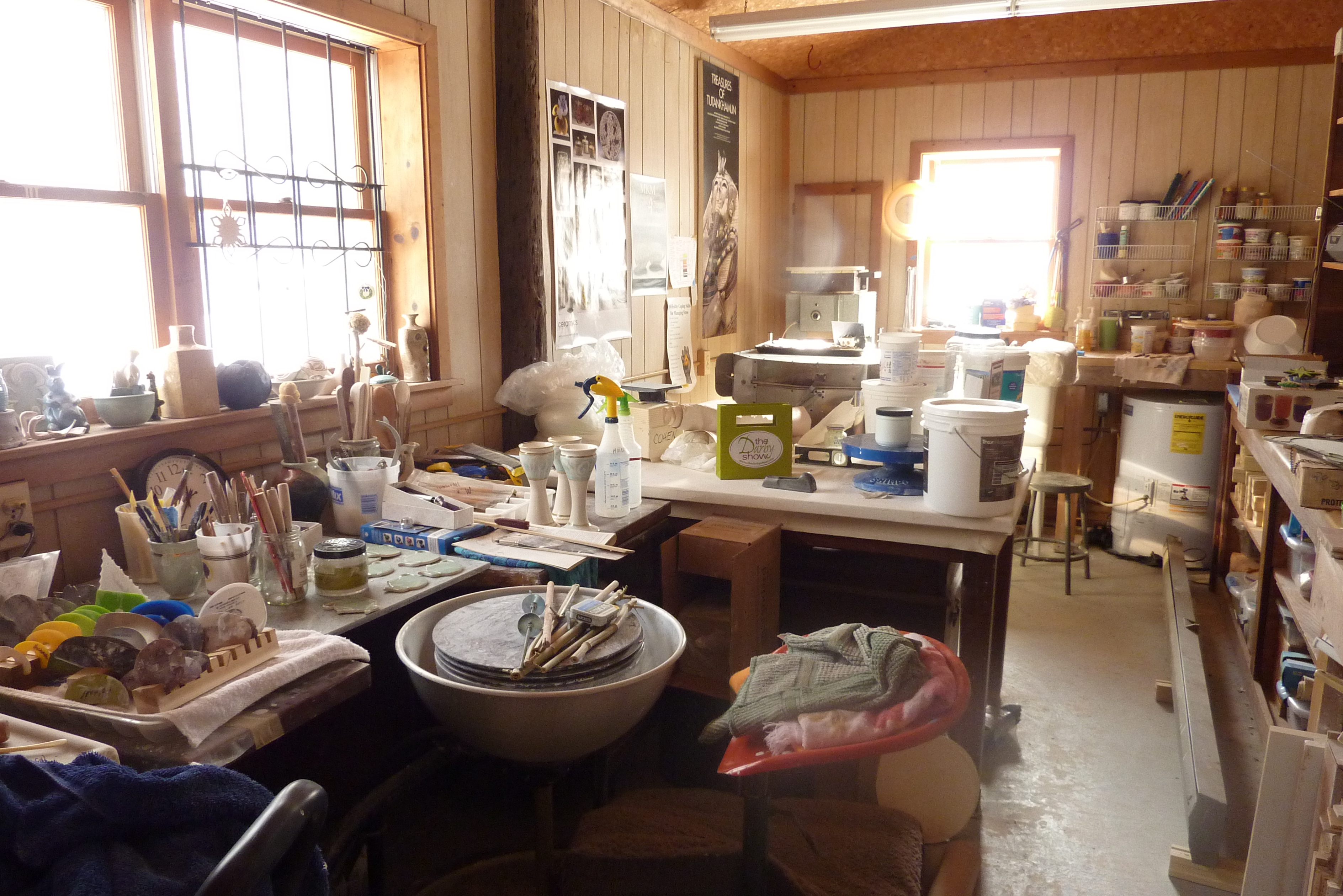 Pottery studio
